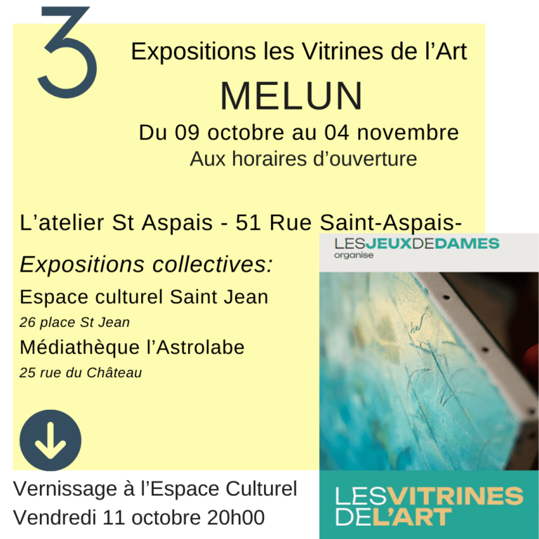 2024 Vitrines Art melun dates et lieux Clereme 6