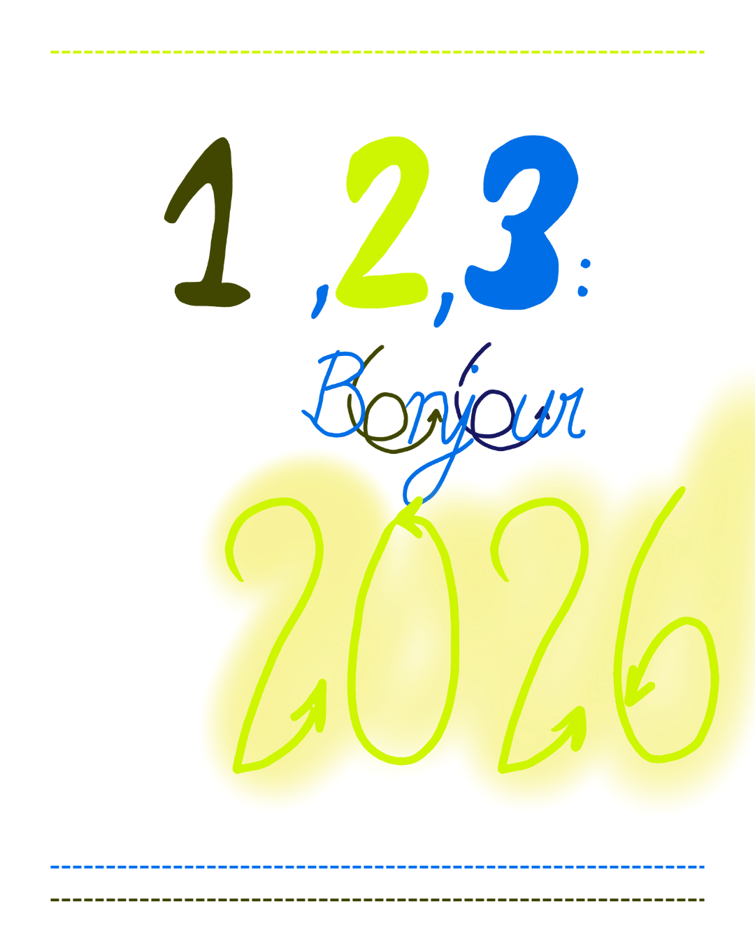 Bonjour 2026 : Mes voeux pour cette nouvelle année