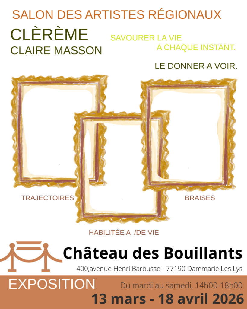2026 03 Claire Masson Clereme expo peinture oeuvres